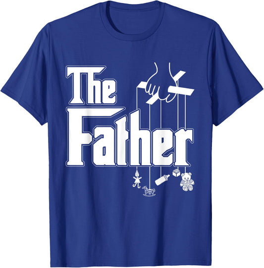The Father - New Daddy Expecting Baby Gift T-Shirt - T-Shirt | Royal