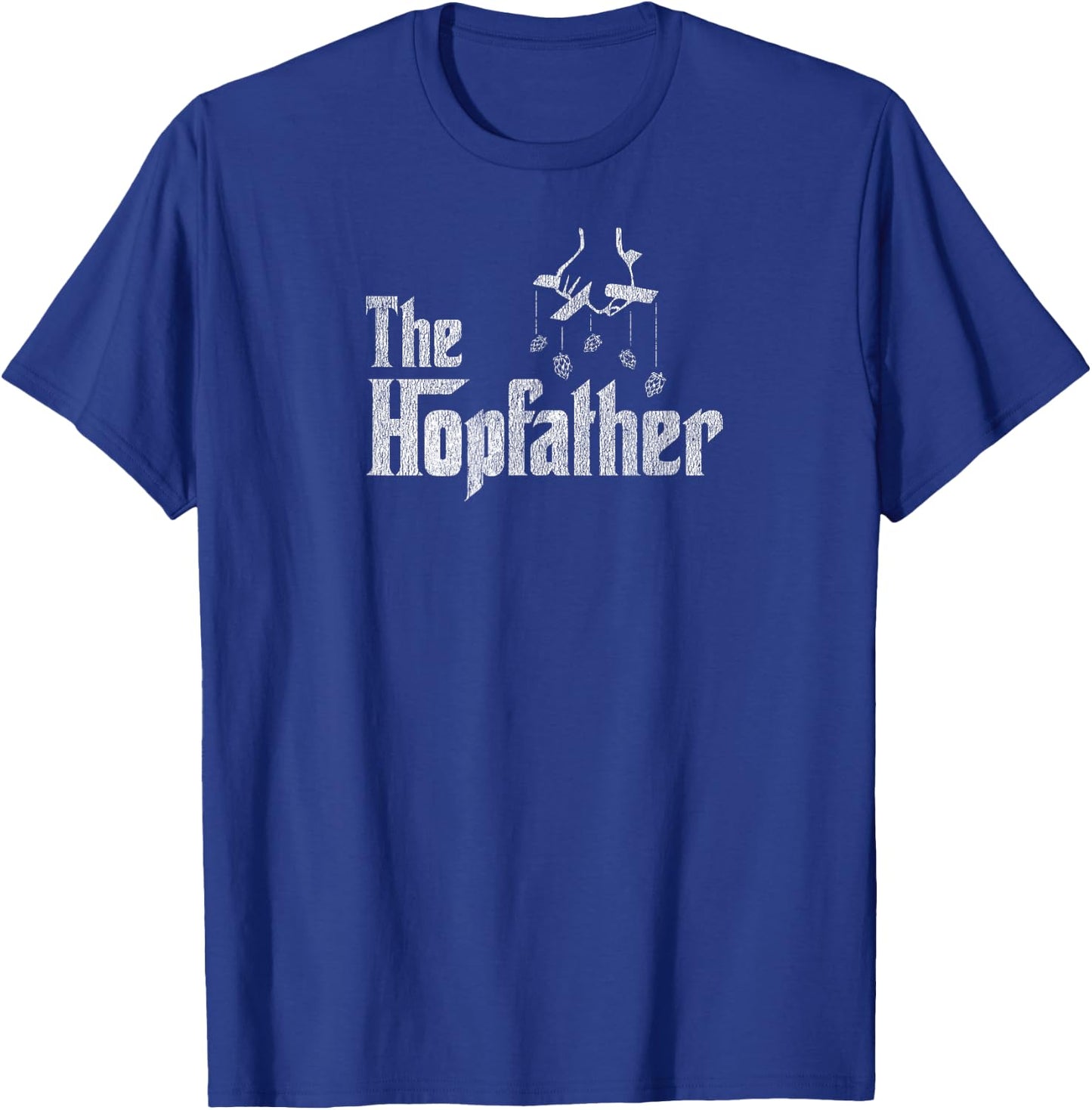 The Hopfather Home Brew Hops T-Shirt - T-Shirt | Royal
