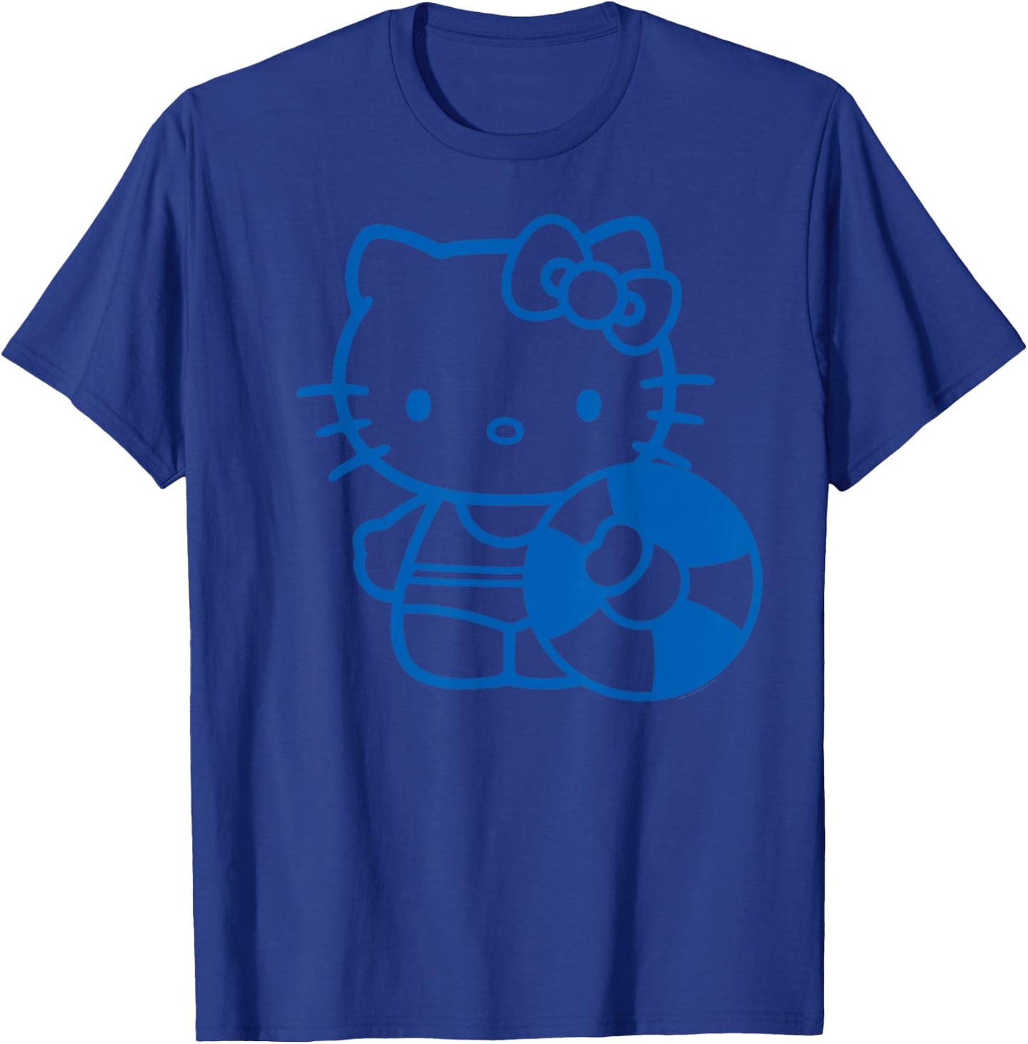 Hello Kitty Blue Summer Swim T-Shirt - T-Shirt | Royal