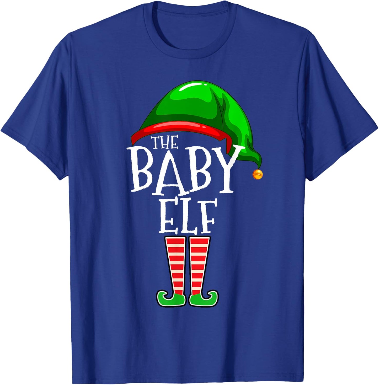 The Baby Elf Group Matching Family Christmas T-Shirt - T-Shirt | Royal