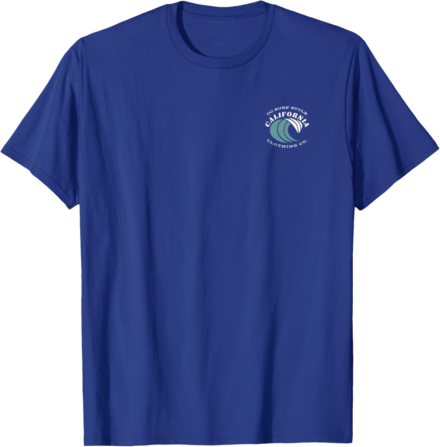 Laguna Beach California Sunset Circle T-Shirt - T-Shirt | Royal