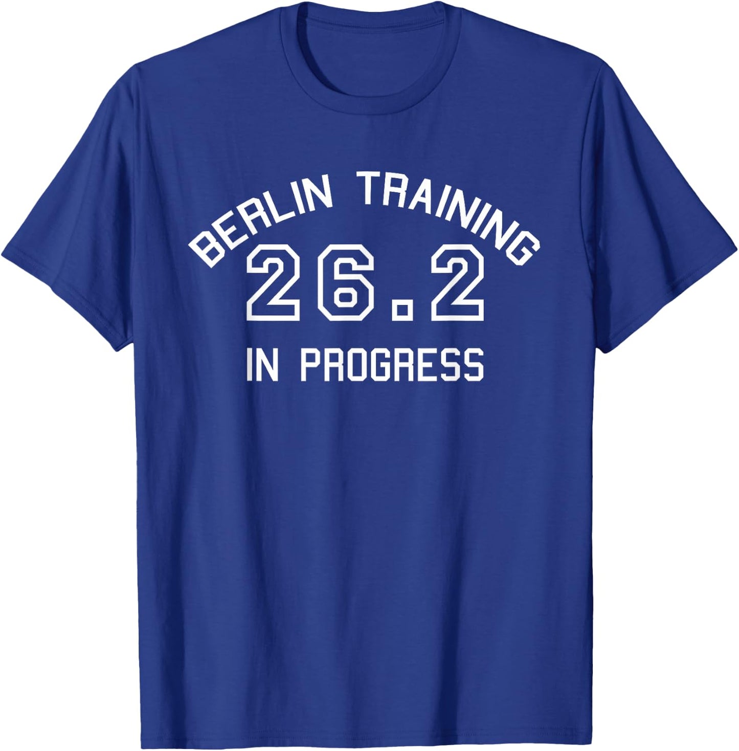 Berlin 26.2 Marathon Training T-Shirt - T-Shirt | Royal