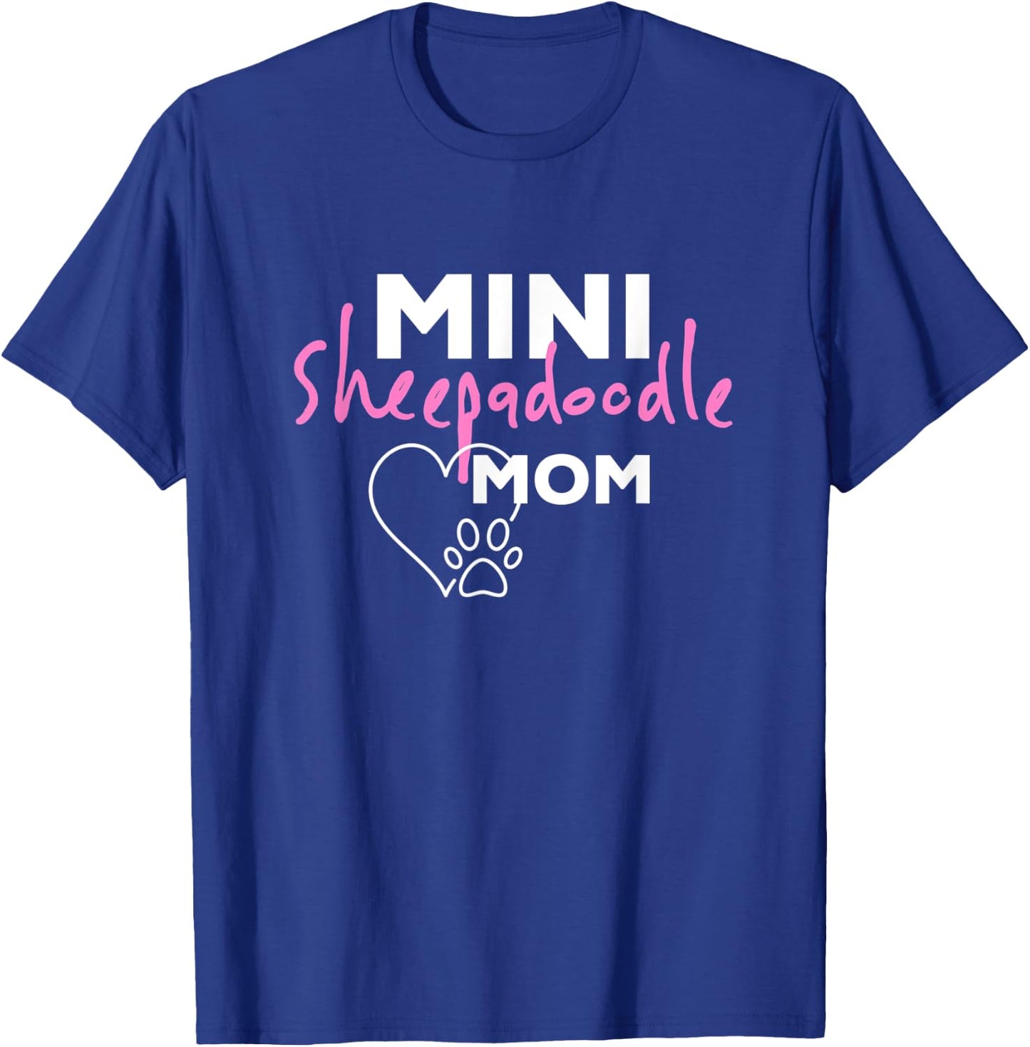 Mini Sheepadoodle Mom T-Shirt - T-Shirt | Royal