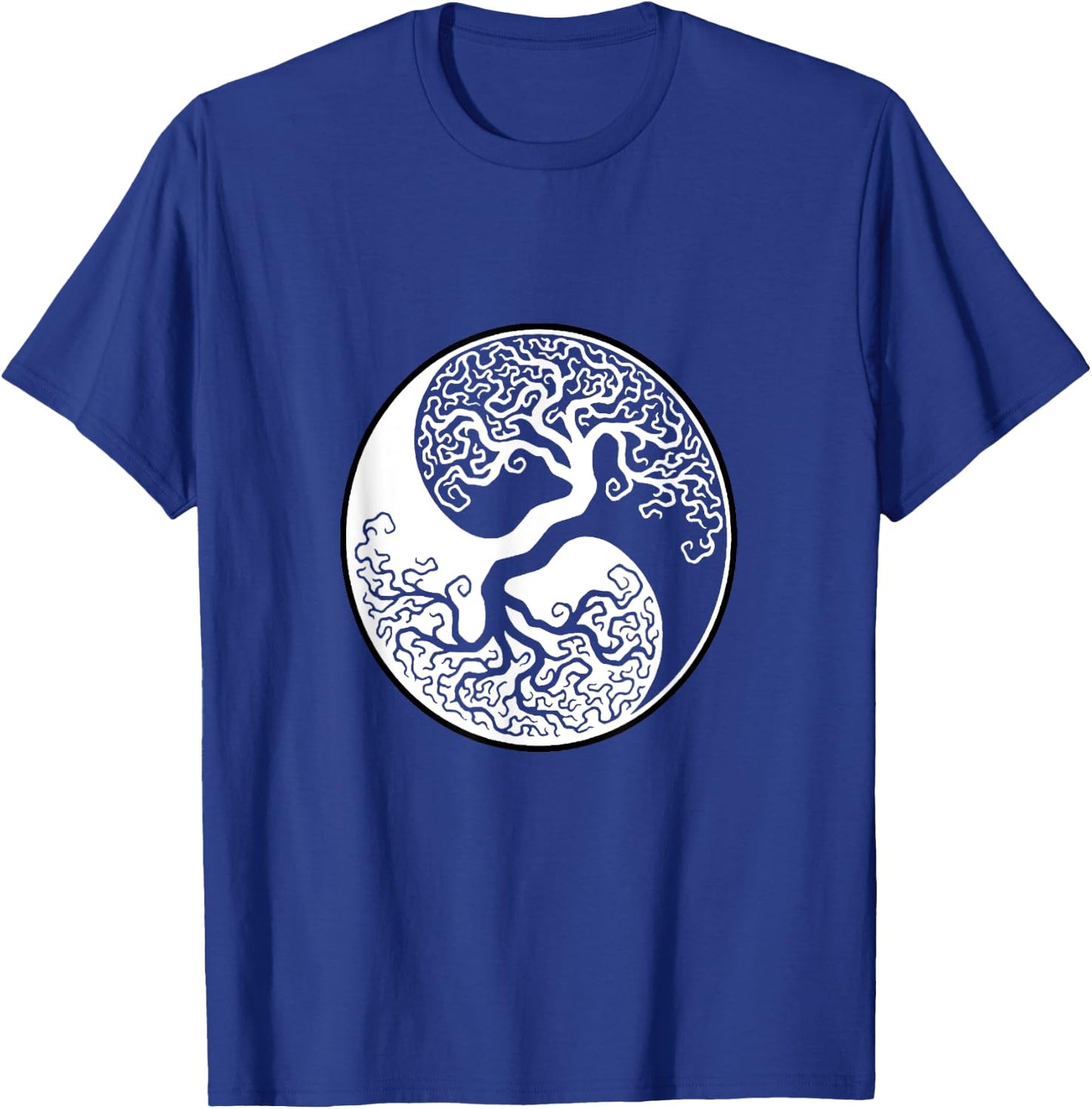 Yin Yang Tree Of Life T-Shirt - T-Shirt | Royal