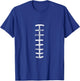 Funny Football Shirt Match Day American USA Men Women Kids T-Shirt - T-Shirt | Royal