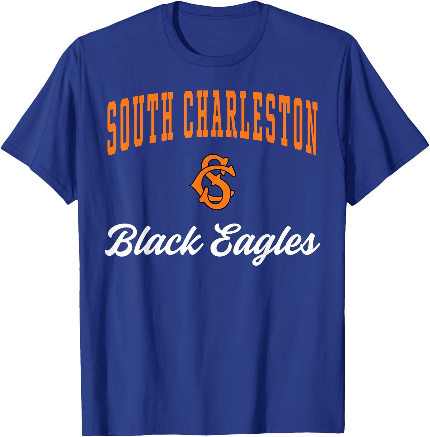 South Charleston High School Black Eagles C3 T-Shirt - T-Shirt | Royal