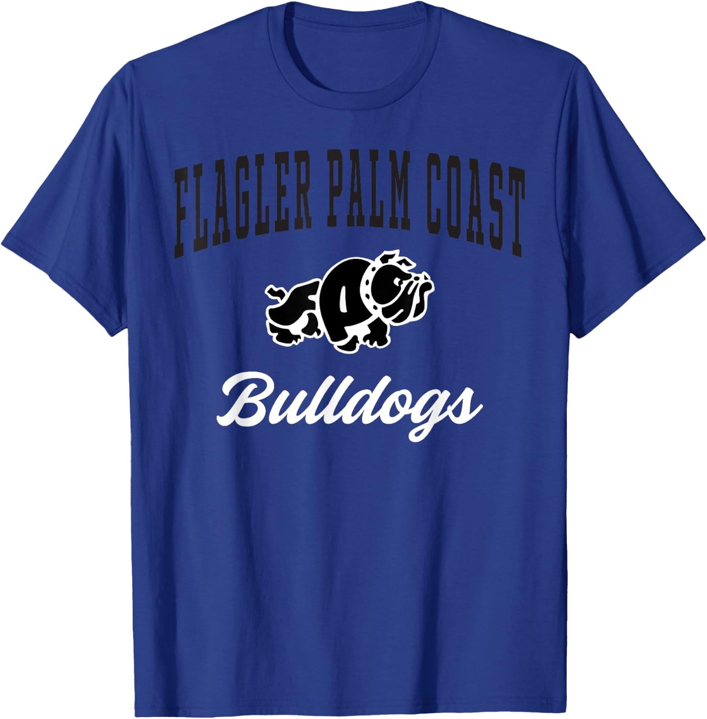 Flagler Palm Coast High School Bulldogs C3 T-Shirt - T-Shirt | Royal