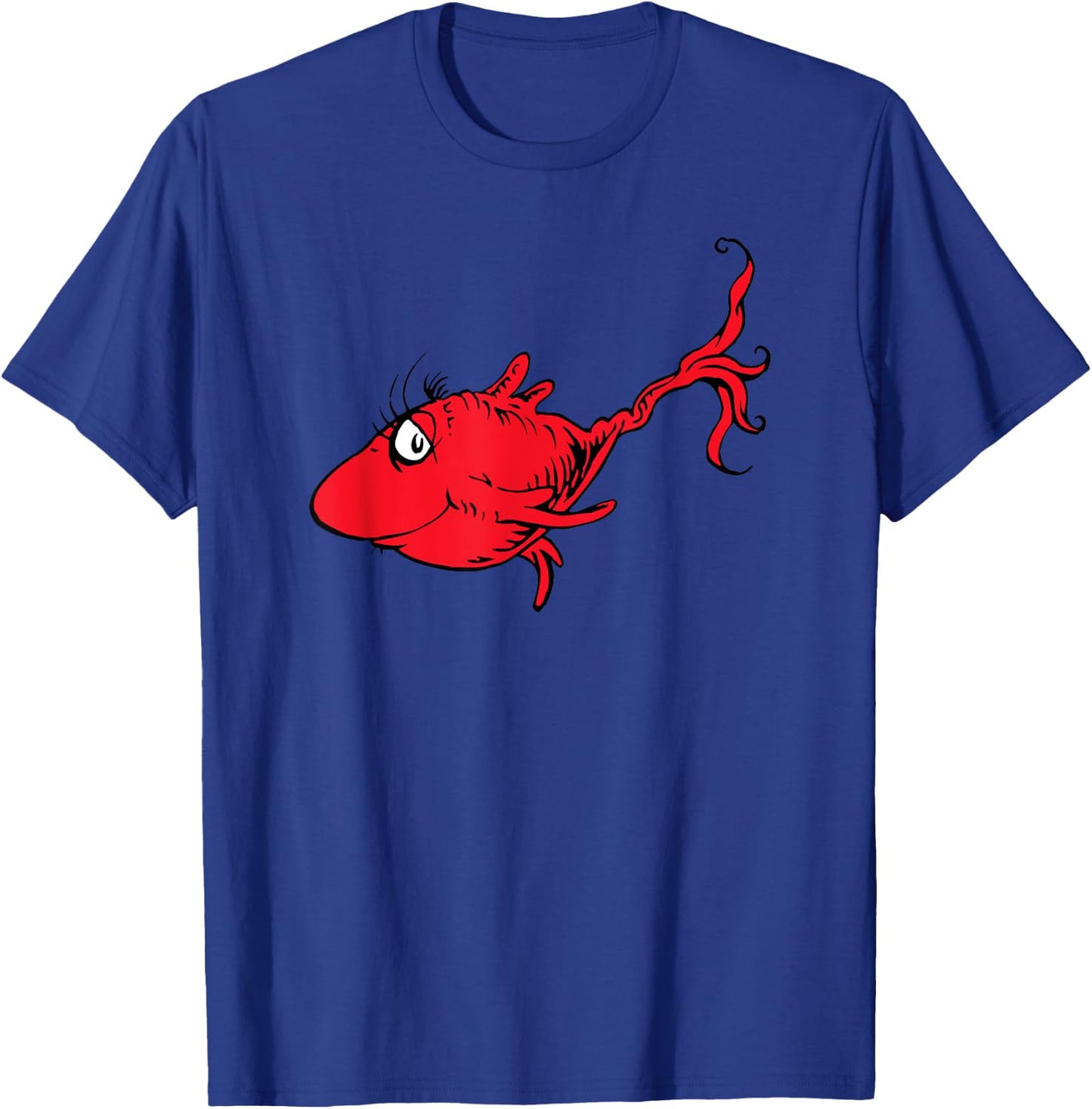 Dr. Seuss Red Fish T-Shirt - T-Shirt | Royal