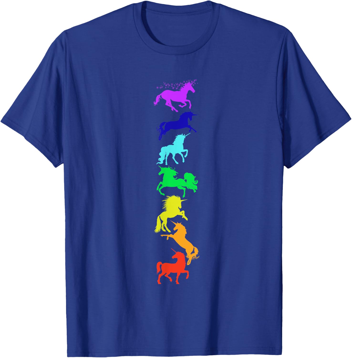Yoga Chakra Unicorn Shirt T-Shirt - T-Shirt | Royal