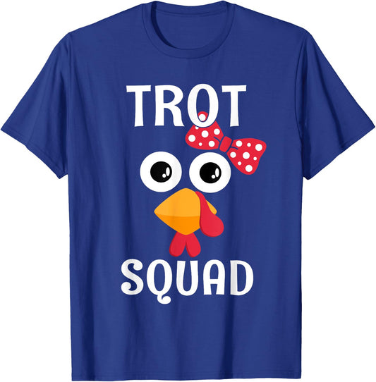 Turkey Trot Shirt Cute Running Gift T-Shirt - T-Shirt | Royal
