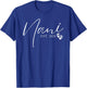Nani Est 2025 Minimal Promoted to Nani First Time Grandma T-Shirt - T-Shirt | Royal