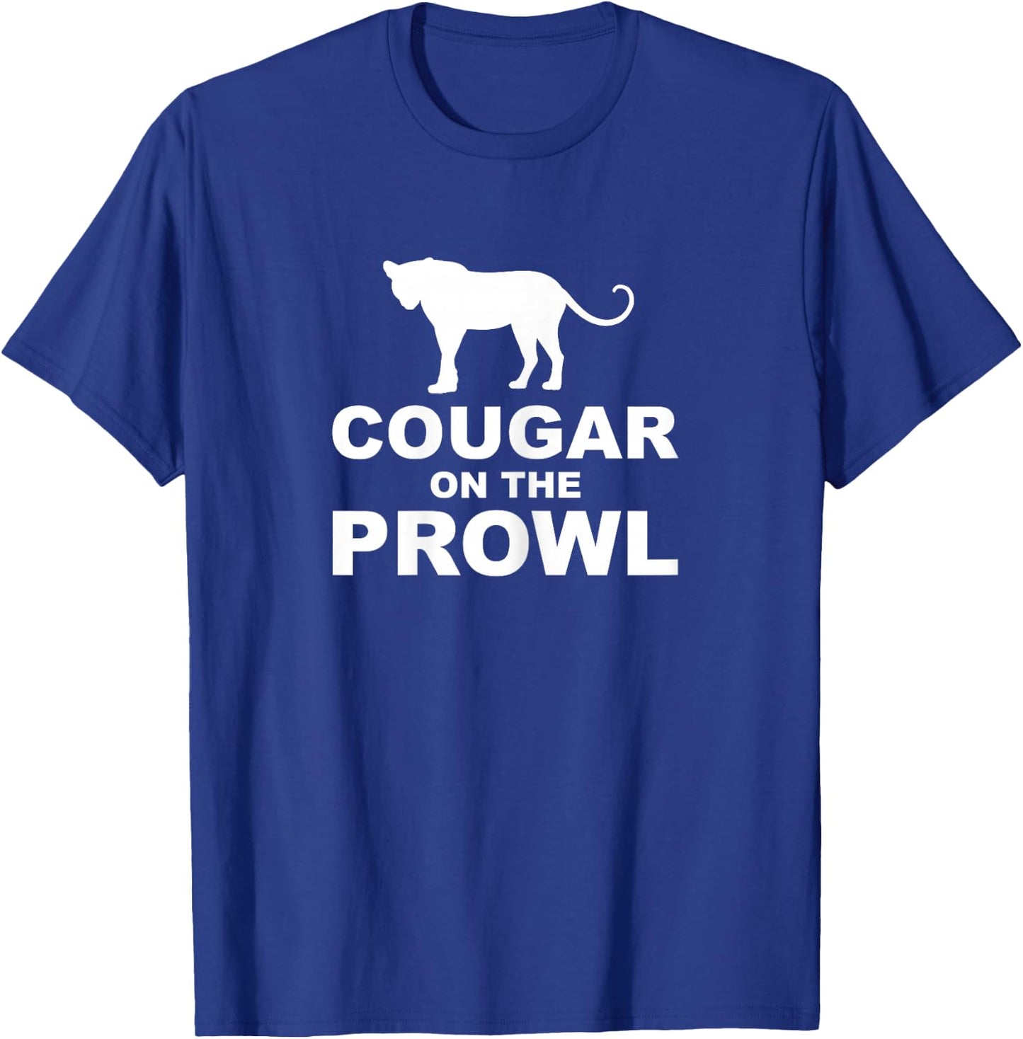 Cougar on the Prowl Women's T-Shirt - T-Shirt | Royal