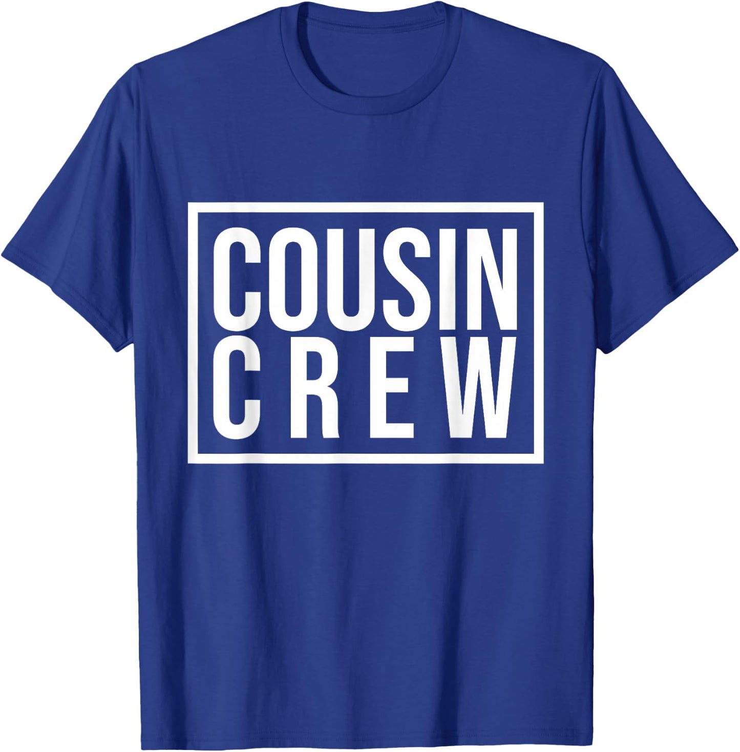 Cousin Crew Kids Women Men Girl Funny Gift T-Shirt - T-Shirt | Royal