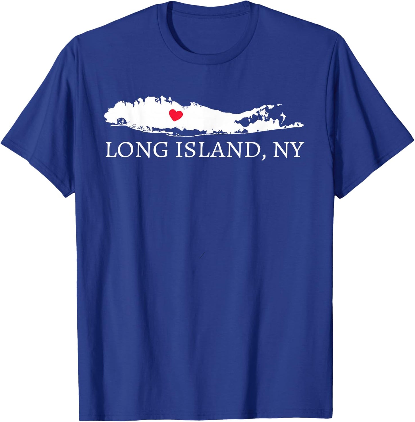 Long Island NY T Shirt Souvenir Gift Shirt T-Shirt - T-Shirt | Royal
