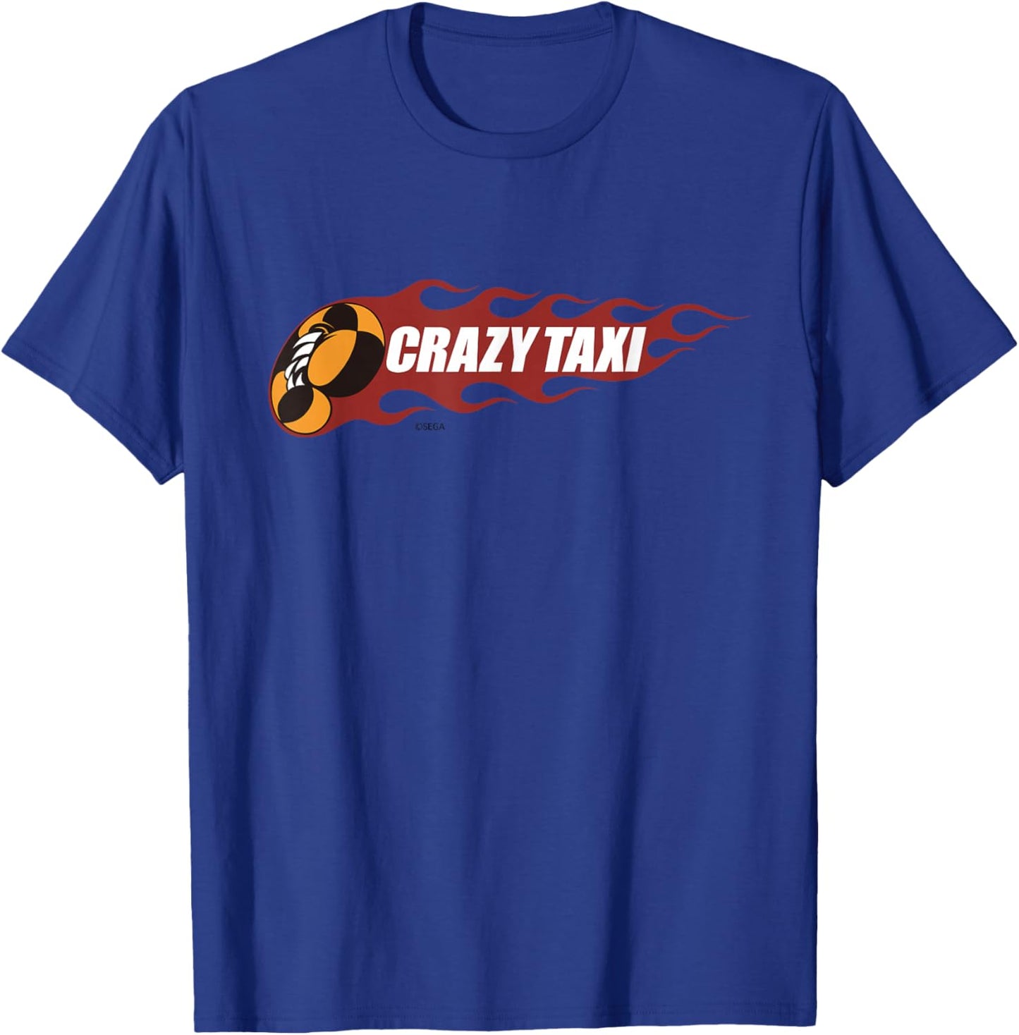 Crazy Taxi Legacy Logo T-Shirt - T-Shirt | Royal
