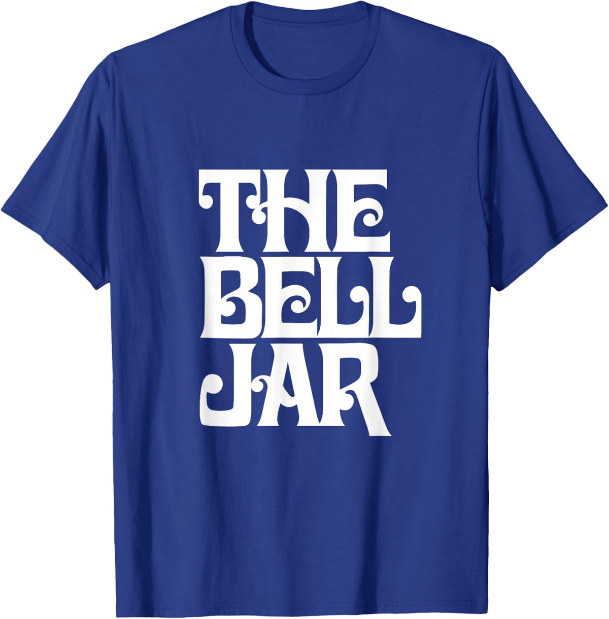 The Bell Jar | Retro Vintage Novel Book Cover Shirt T-Shirt - T-Shirt | Royal
