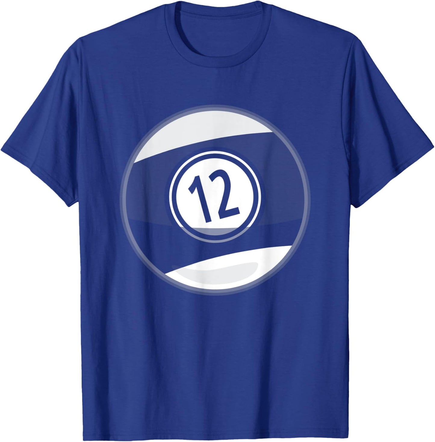 Matching Halloween Costume Set Billiard Balls 12 Ball T-Shirt - T-Shirt | Royal