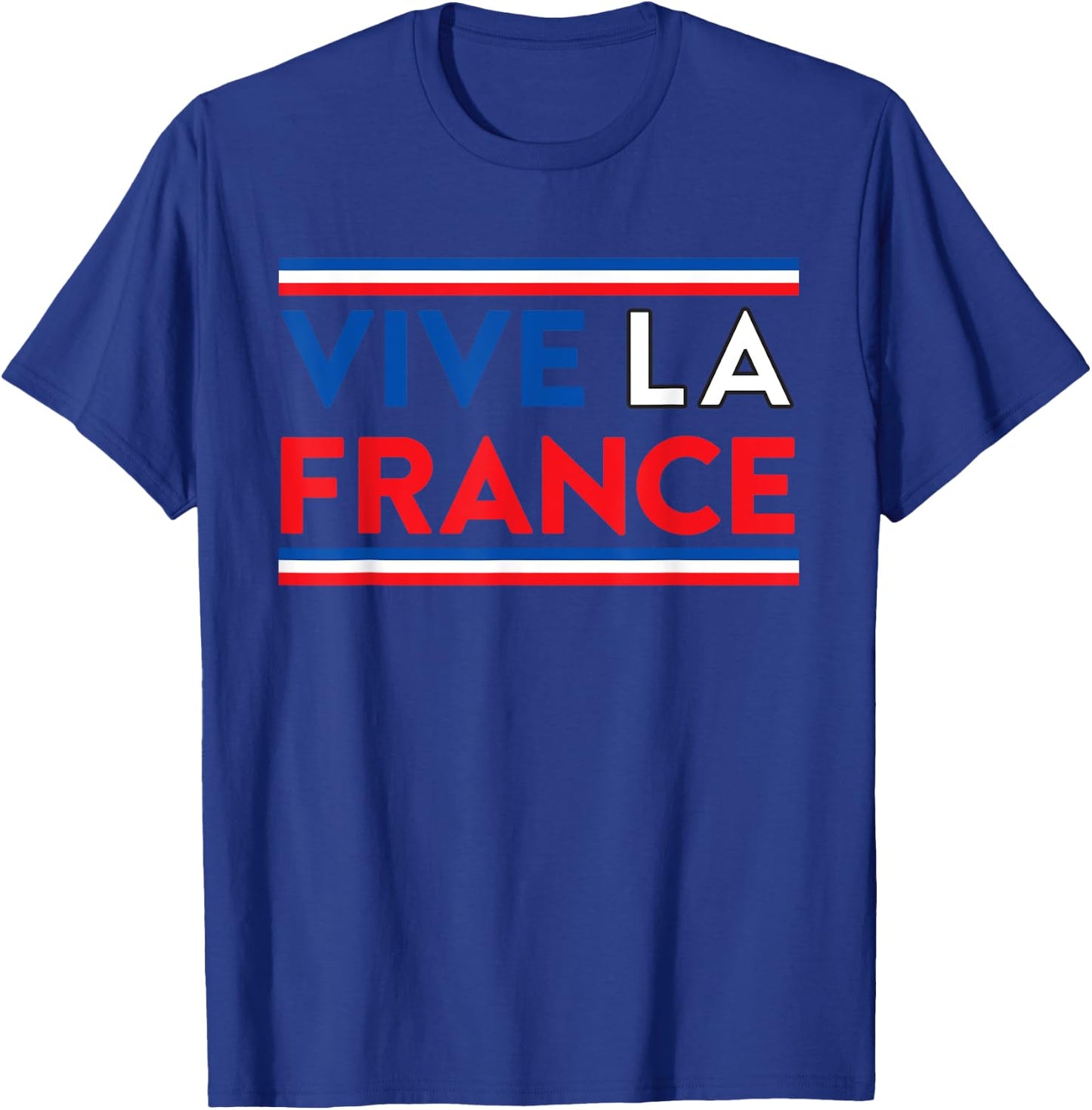 Vive La France Francophile French Pride T-Shirt - T-Shirt | Royal