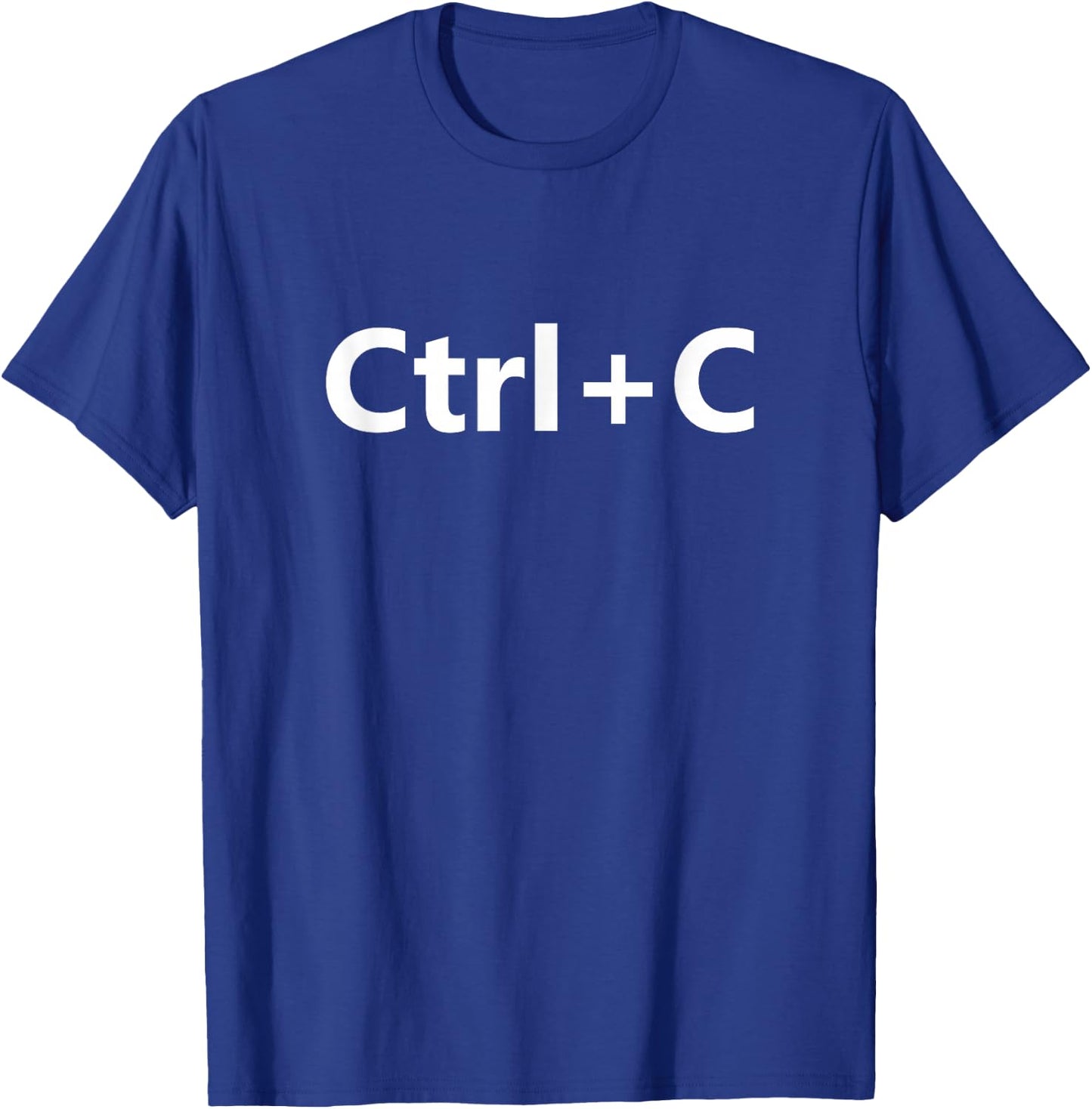 Ctrl C Family Matching Copy Paste T-Shirt - T-Shirt | Royal
