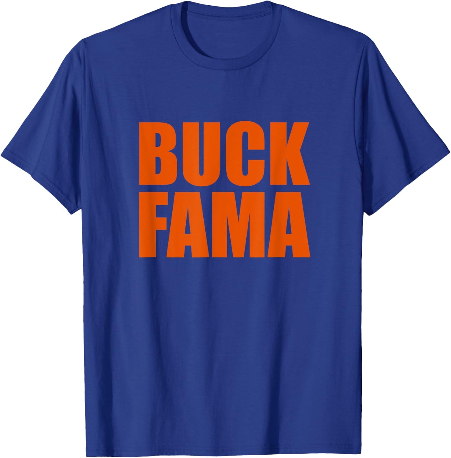 Buck Fama Football Rivalry T-Shirt - T-Shirt | Royal