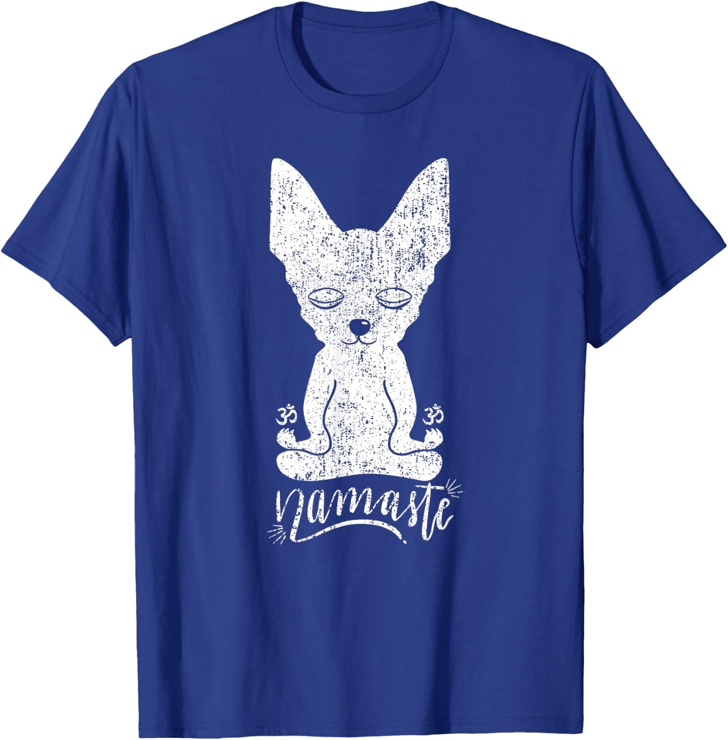 Chihuahua Yoga Namaste Meditation Dog Funny T-Shirt - T-Shirt | Royal