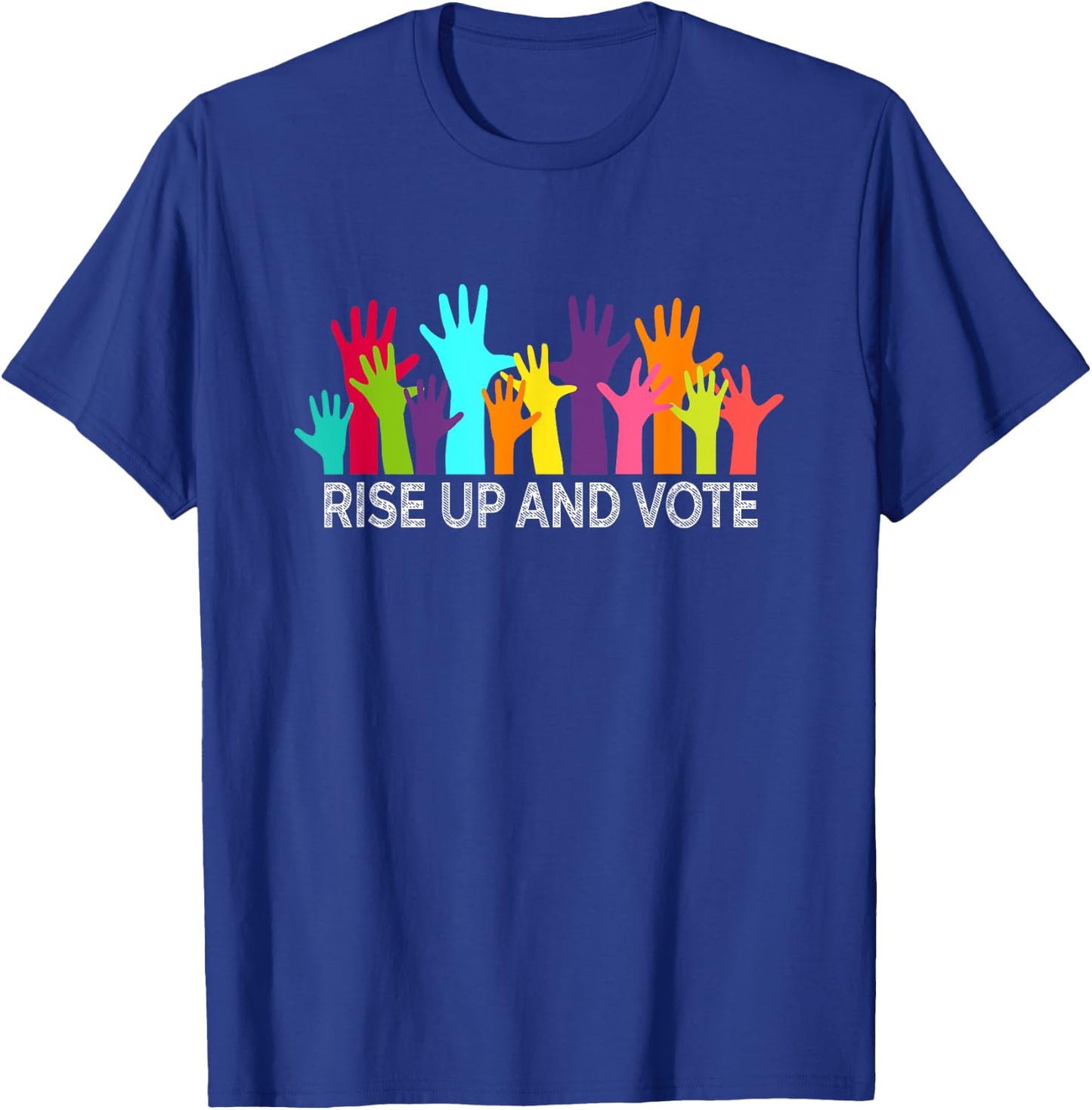 Rise Up and Vote T Shirts Gifts Midterm Elections 2018 T-Shirt - T-Shirt | Royal
