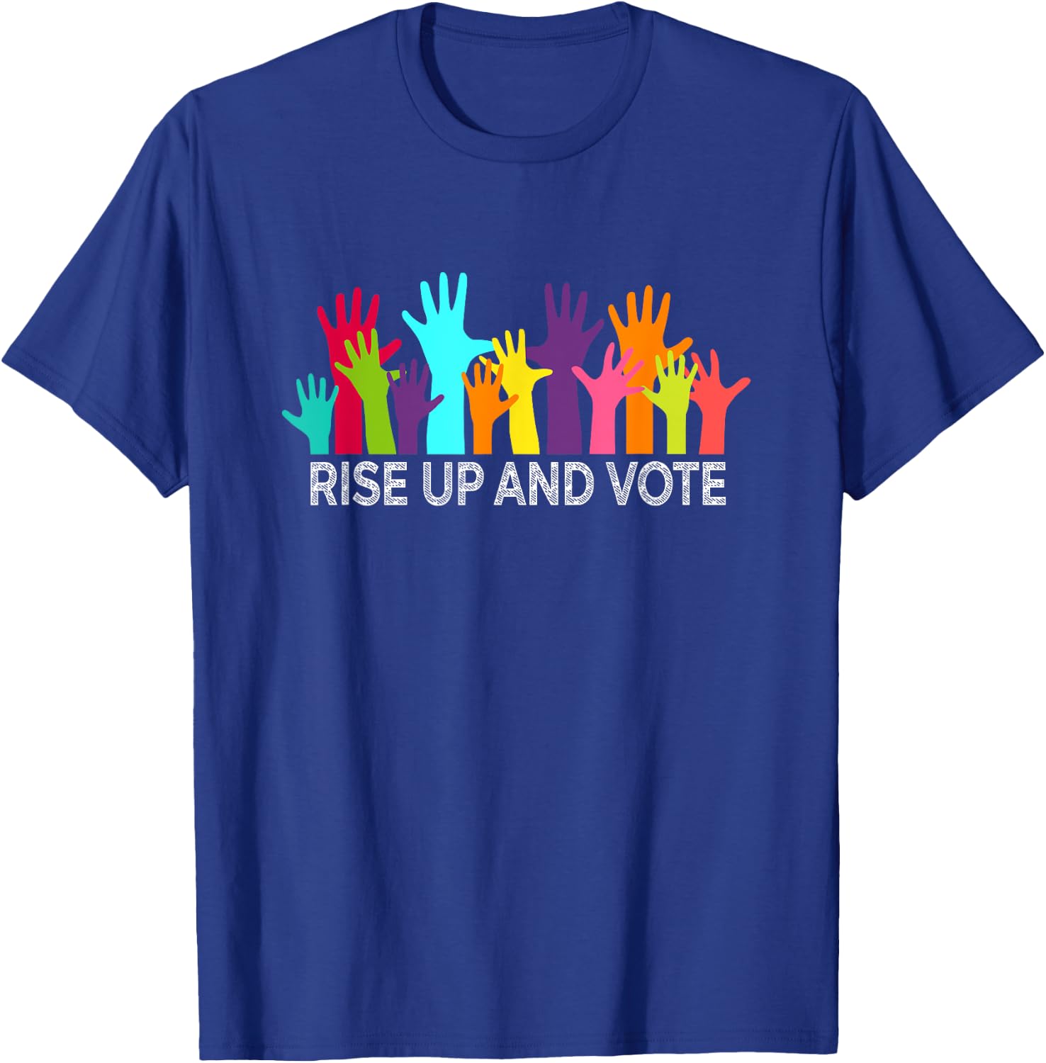 Rise Up and Vote T Shirts Gifts Midterm Elections 2018 T-Shirt - T-Shirt | Royal