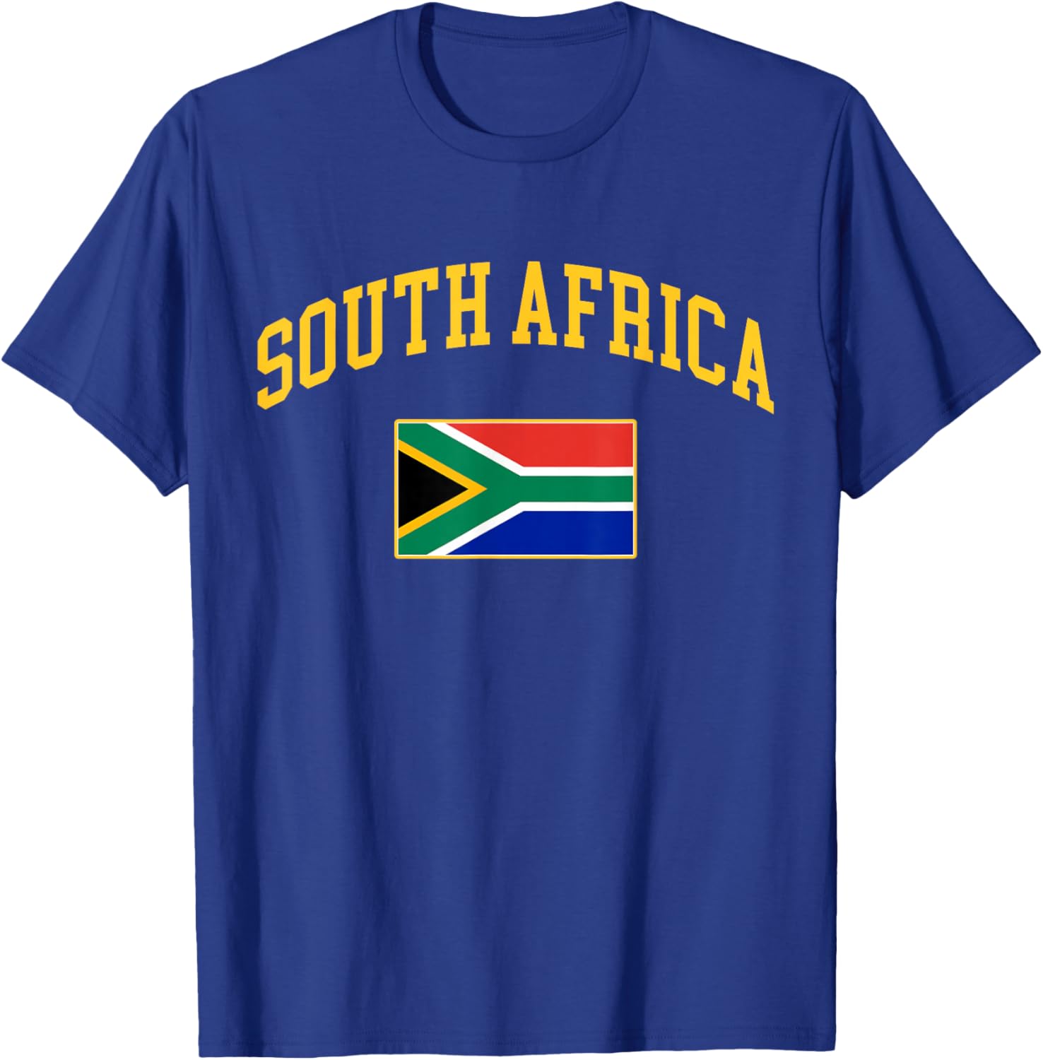 South Africa Flag Retro Vintage Classic Graphic T-Shirt - T-Shirt | Royal