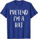 Pretend I'm A Rat Costume Halloween Party Animal T-Shirt - T-Shirt | Royal