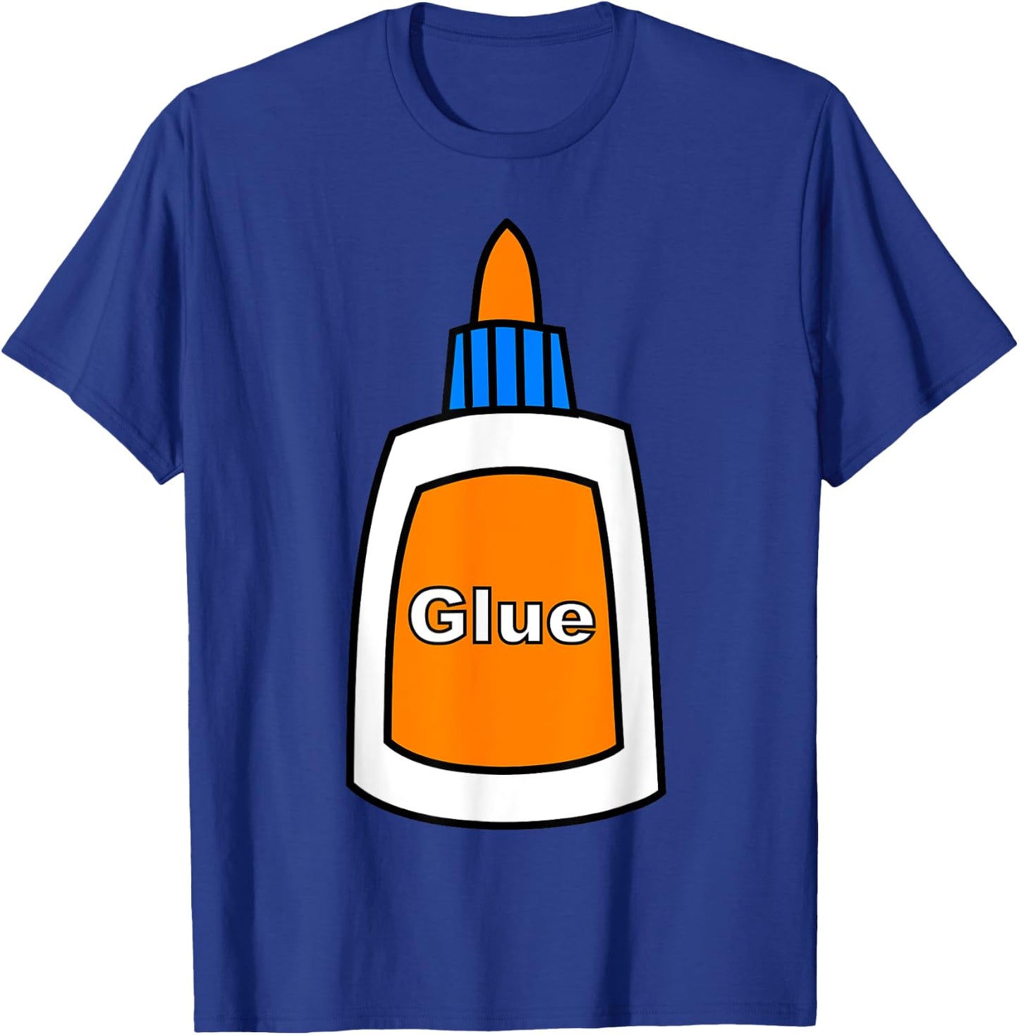 Glue Bottle Funny School Supply Halloween Costume T-Shirt - T-Shirt | Royal