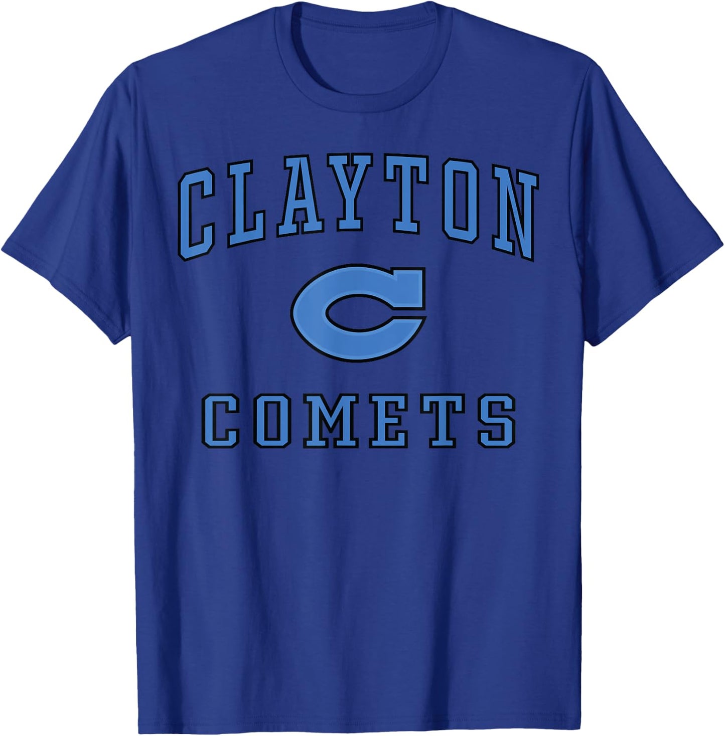 Clayton High School Comets T-Shirt - T-Shirt | Royal