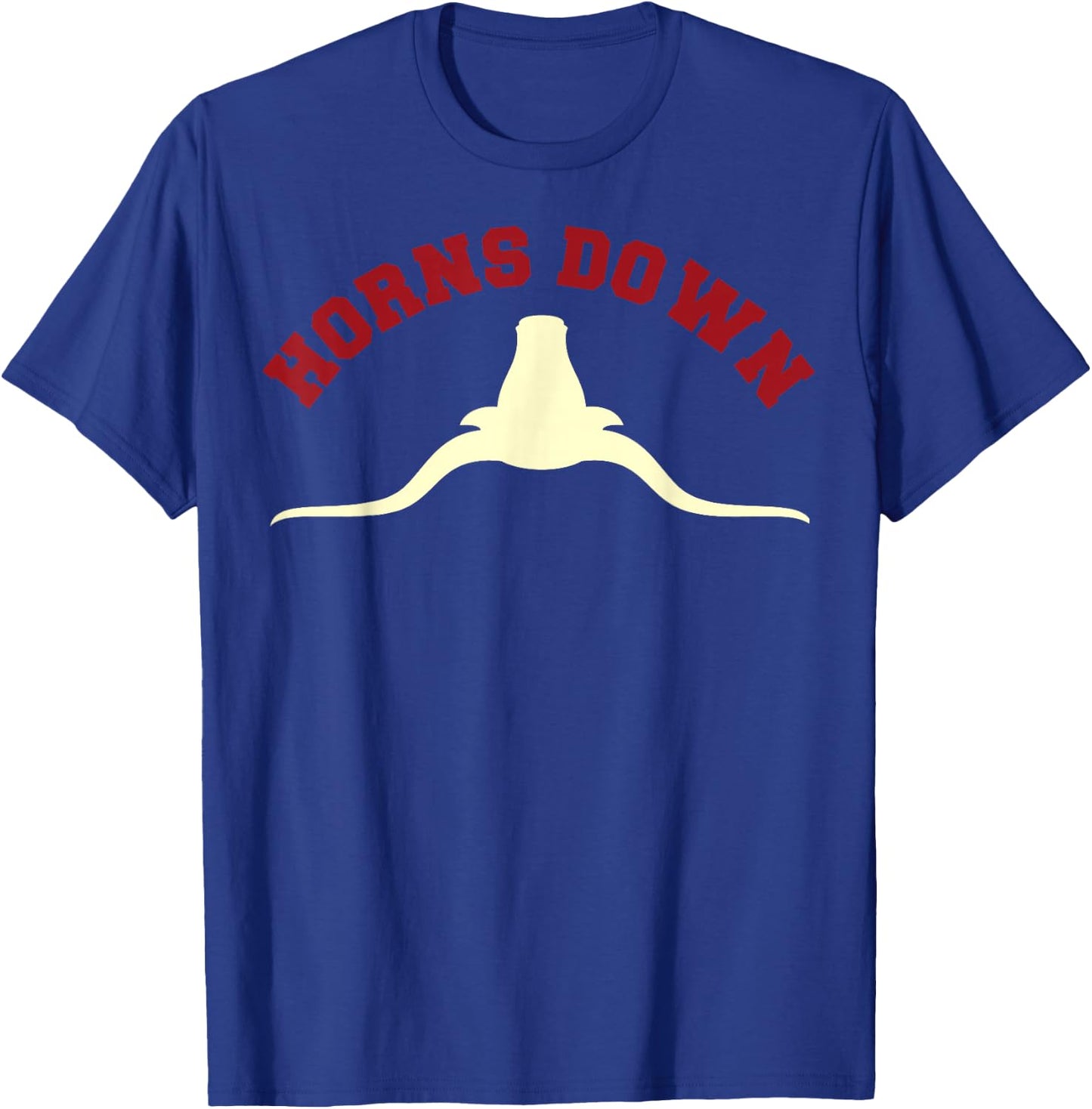 Horns Down Shirt Horns Down Texas Tuck Fexas Shirt T-Shirt - T-Shirt | Royal