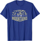 I'd Rather Be in the Mountains Hiking T-Shirt - T-Shirt | Royal