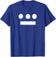 Mayan Numerals Shirt | Math Hieroglyphics Symbol 8 Infinite T-Shirt - T-Shirt | Royal