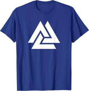 Valknut, Odin, Viking Symbol, Pagan Nordic Germanic T-Shirt - T-Shirt | Royal