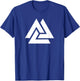 Valknut, Odin, Viking Symbol, Pagan Nordic Germanic T-Shirt - T-Shirt | Royal