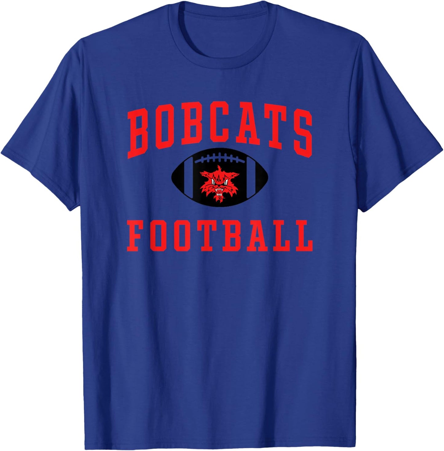 Marshalltown High School Bobcats C5 T-Shirt - T-Shirt | Royal