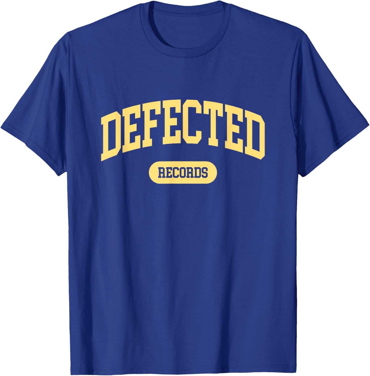 Defected Records Varsity Style T-Shirt - T-Shirt | Royal