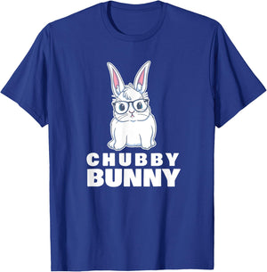 Chubby Bunny Cute Rabbit Love Fat T-Shirt - T-Shirt | Royal