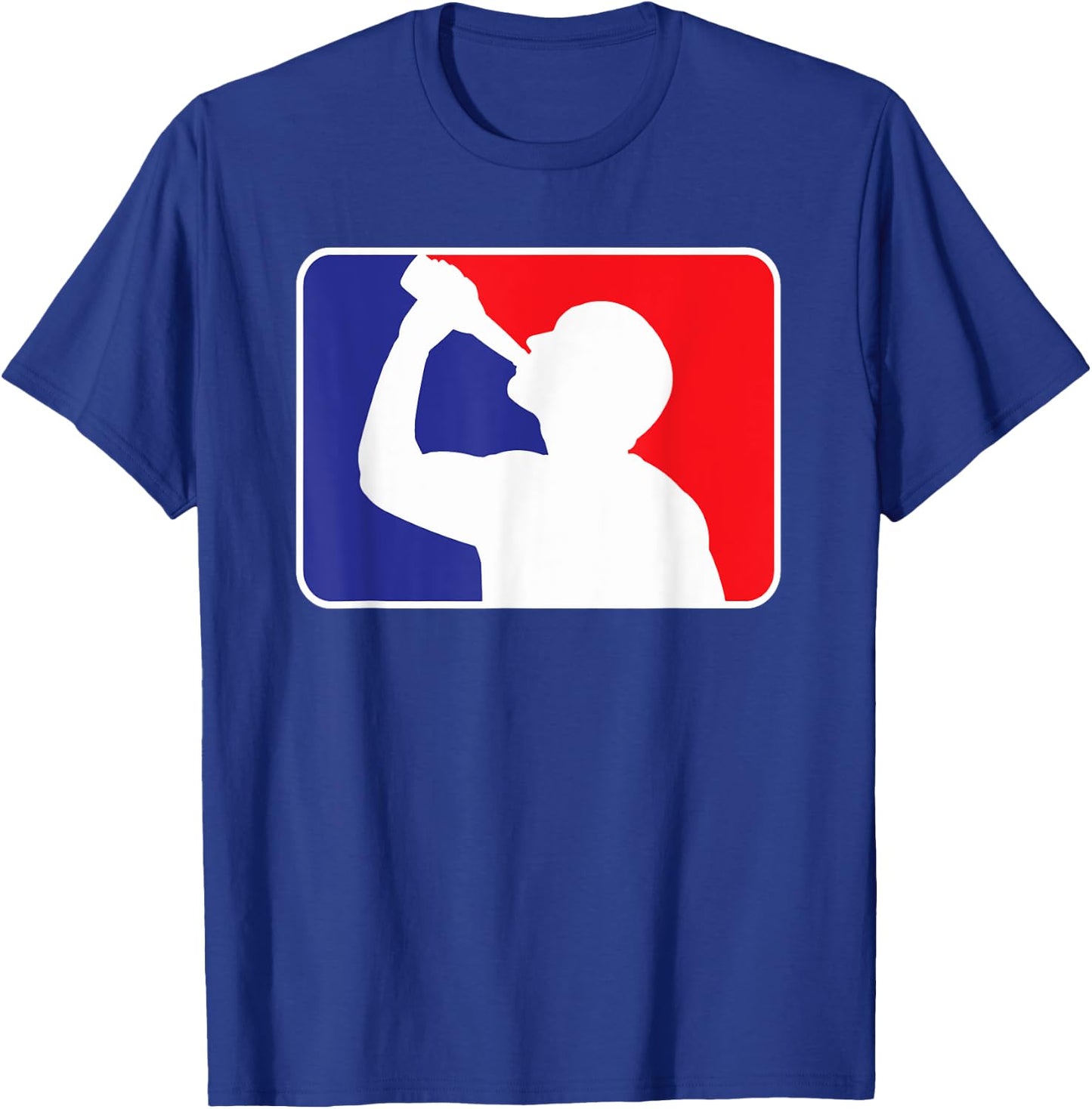 Major League Drinking Shirt. T-Shirt - T-Shirt | Royal