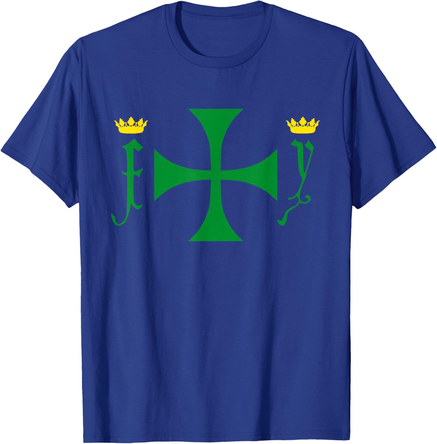 Christopher Columbus Flag Explorer America American T-Shirt - T-Shirt | Royal