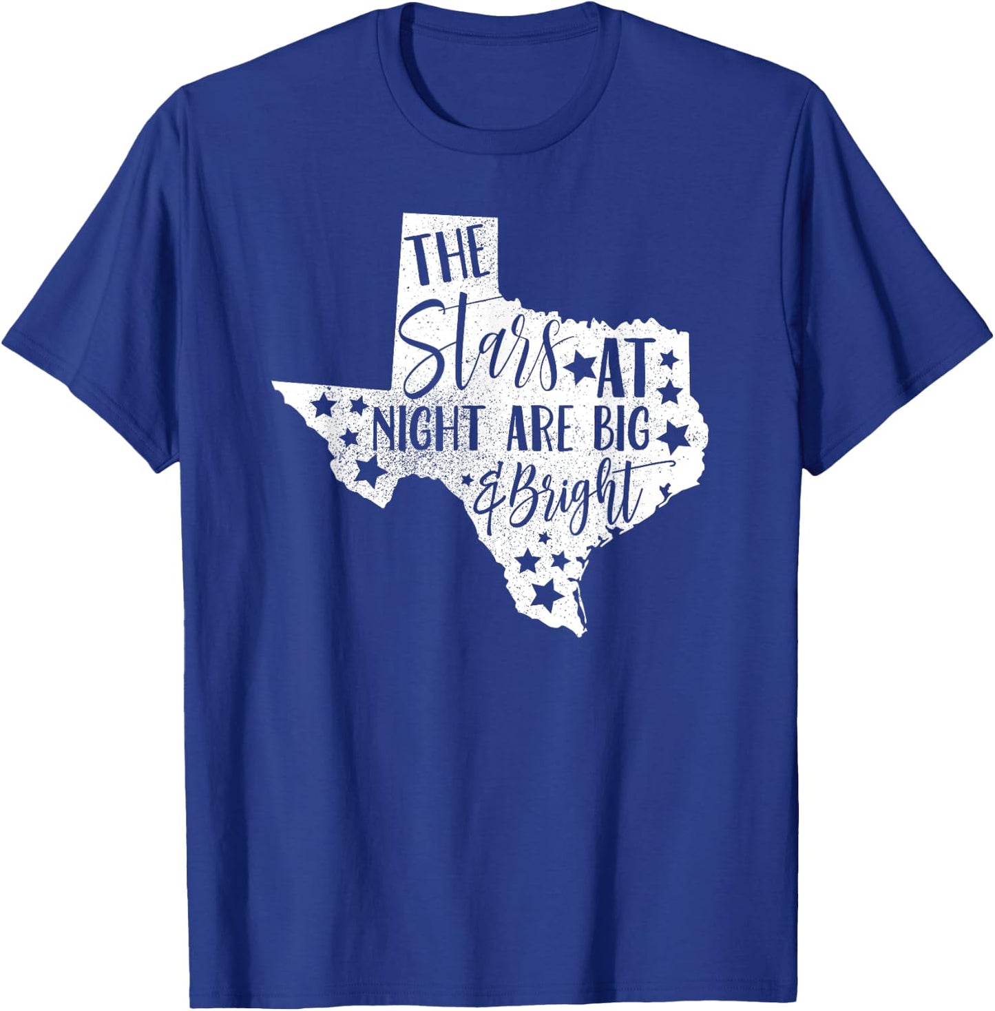The stars are big and bright at night T-Shirt - T-Shirt | Royal
