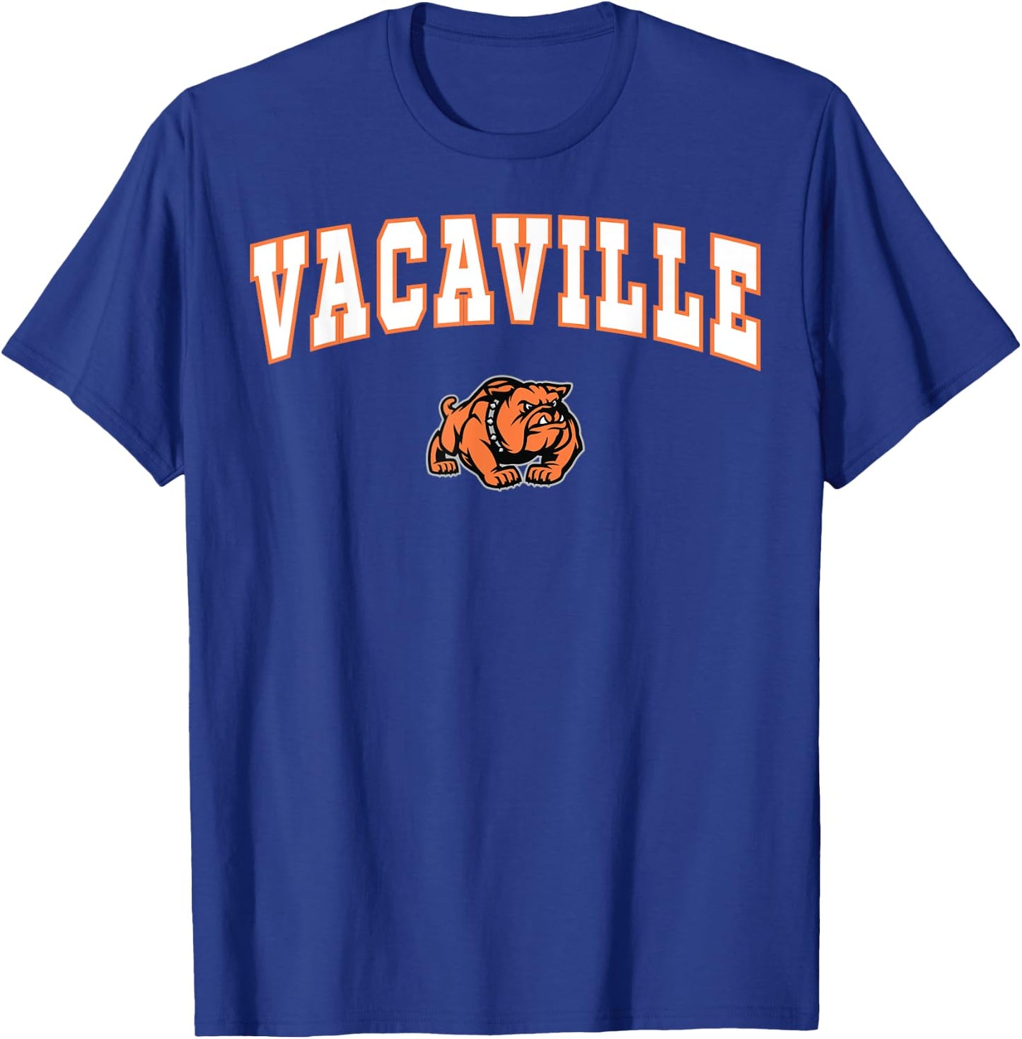 Vacaville High School Bulldogs C2 T-Shirt - T-Shirt | Royal
