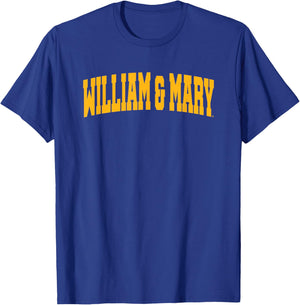 William & Mary Griffins School Name Arch T-Shirt - T-Shirt | Royal