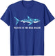 Plastic Is The Real Killer Shark Plastic Pollution T-Shirt - T-Shirt | Royal