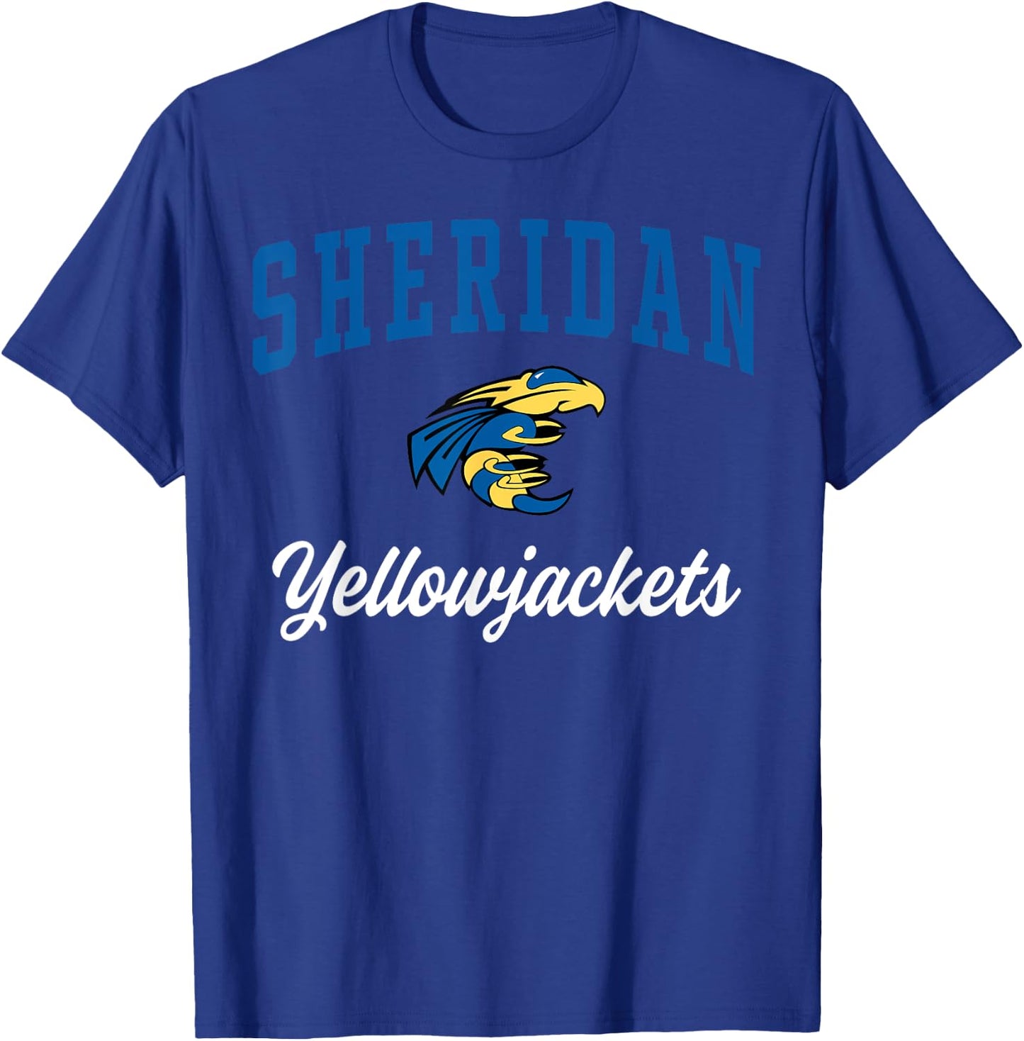 Sheridan High School Yellowjackets C3 T-Shirt - T-Shirt | Royal