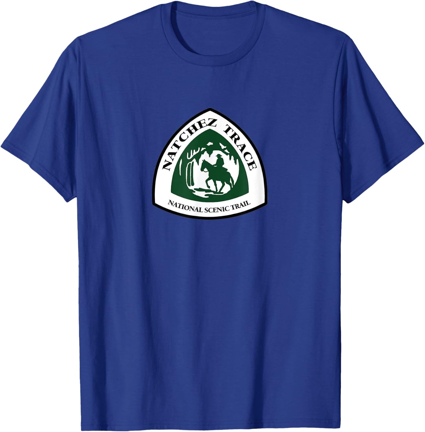 National Scenic Trail Shirt - Natchez Trace Trail T-Shirt - T-Shirt | Royal