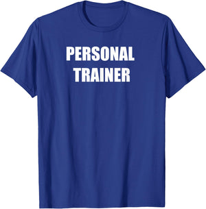 Personal Trainer - Front and Back - Classic T-Shirt - T-Shirt | Royal