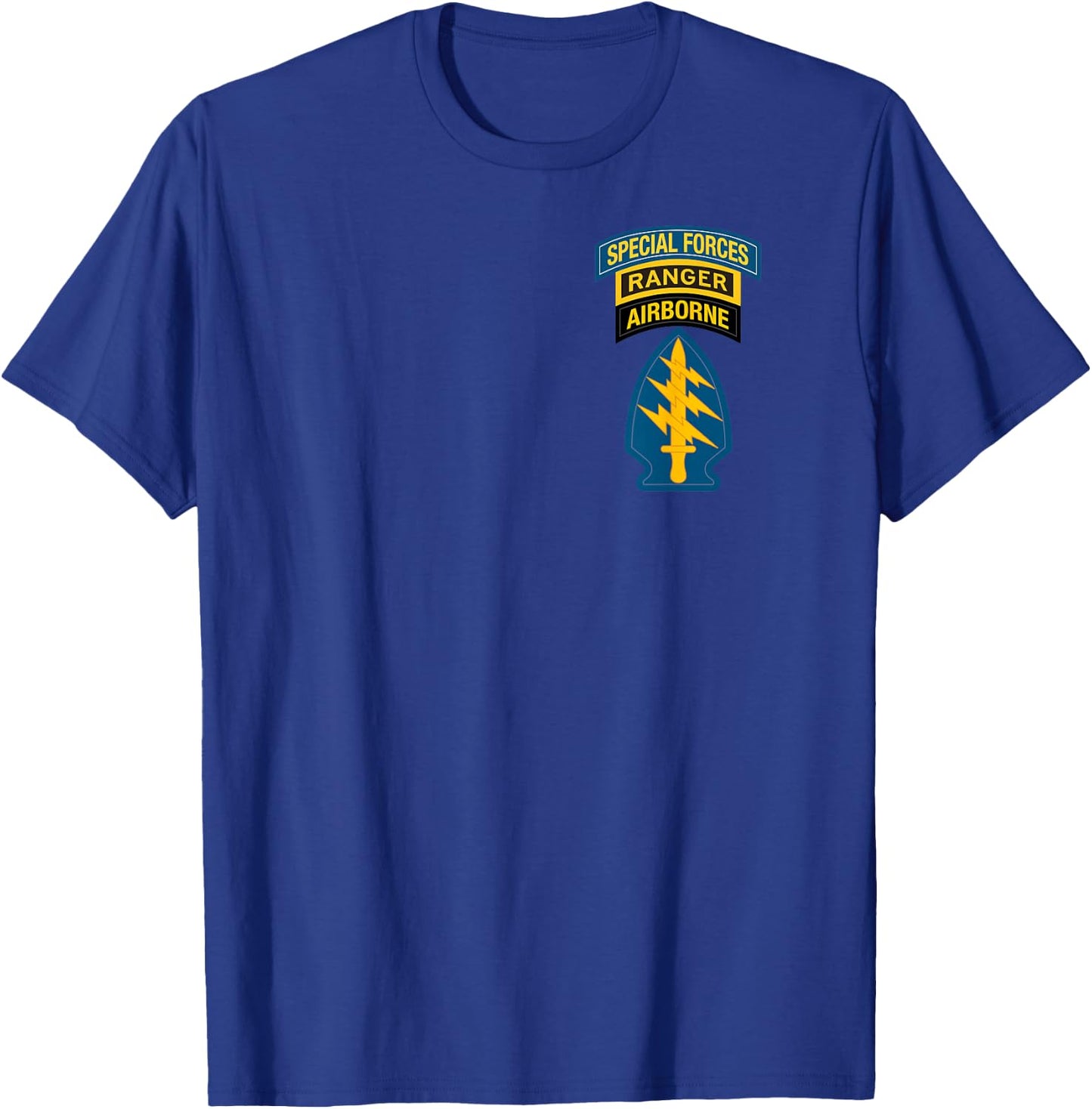 US Special Forces Shirt -Special Forces Ranger Classic T-Shirt - T-Shirt | Royal