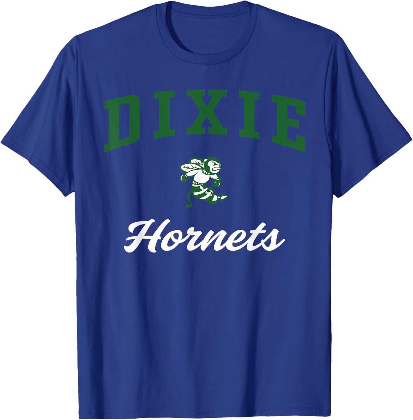 Dixie High School Hornets T-Shirt - T-Shirt | Royal